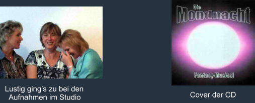 Cover der CD Lustig ging’s zu bei den   Aufnahmen im Studio